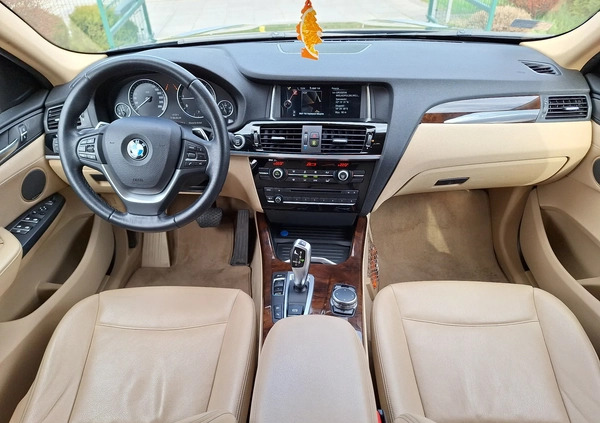 BMW X4 cena 89900 przebieg: 154655, rok produkcji 2015 z Stepnica małe 67